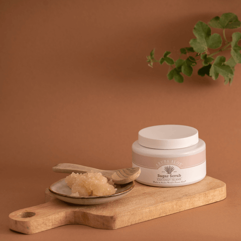 Coconut Island Sugar Scrub | Royal Aruba Aloe