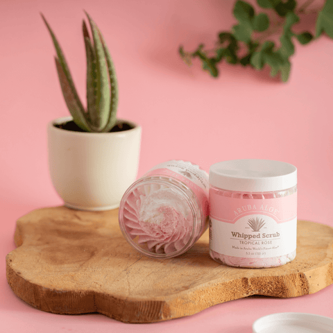 Royal Aruba Aloe Tropical Rose Whipped Scrub